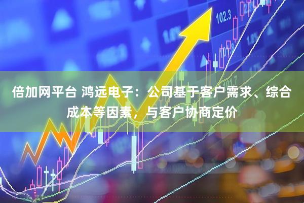 倍加网平台 鸿远电子：公司基于客户需求、综合成本等因素，与客户协商定价